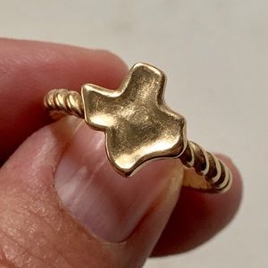 James Avery Texas Ring, 14K gold